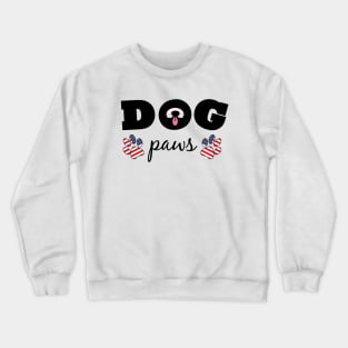 Dog Paws Crewneck Sweatshirt